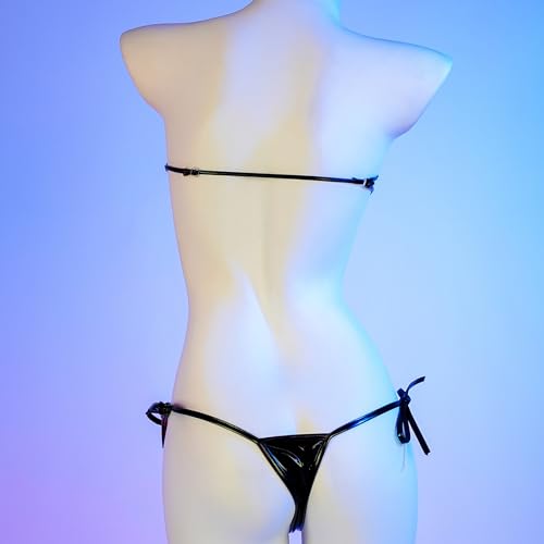 JasmyGirls Goth Micro Bikini String Mini Bathing Suit Tiny Thong Swimsuit Swimwear4