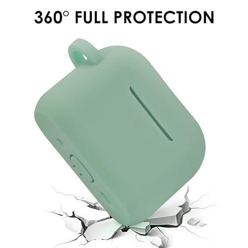 Image of Filoto for AirPods Pro 3 Case (2025), Soft Silicone Protective Case Cover Compatible with Apple AirPods Pro 3rd Generation with Beaded Bracelet Keychain Accessories for Women Cactus Green