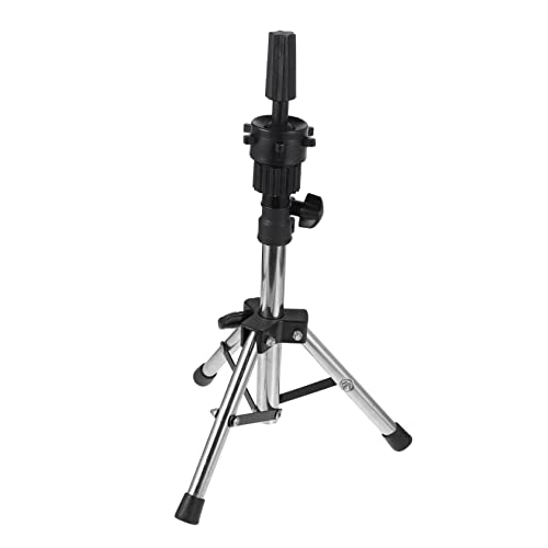 LIFKOME Wig Stand Tripod Telescopic Mannequin Head Holder for Styling Height Display Stand Suitable for Cosmetology Practice and Salon Use Materials Safety Environmental