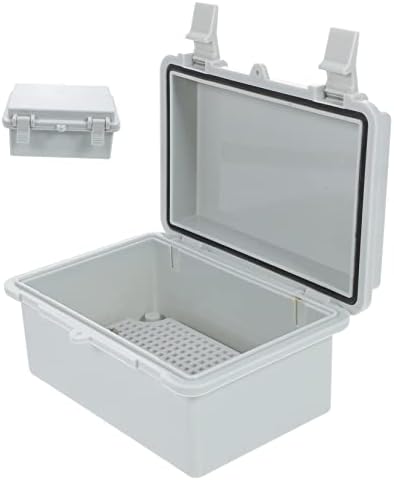 CORHAD Box Electrical Boxes Outdoor Junction Box Outdoor Electrical Box Electrical Power Project Box Hinged Cover Junction Box Outdoor Enclosure Box Plastic Electrical Box Project Box Abs