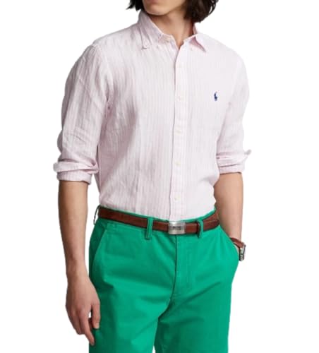 Tipo di prodotto: SHIRT POLO RALPH LAUREN Camicia 710873446 002, Rosa, XL
