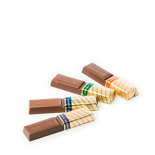 Storck Merci Assorted Milk Chocolate 4 Specialities, Edel Rahm, Milk Almond, Edel Nougat, Praline, 200g