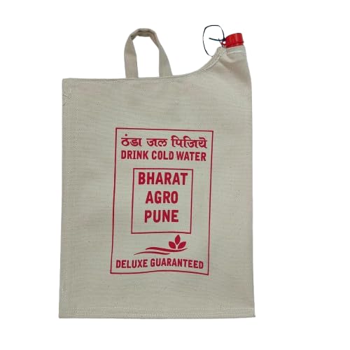 Canvas Fabric Cold Water Bag for Picnic Tour Journey Outdoor Hiking Camping/Water Cooling Bag (BH 6 LTR Capacity)