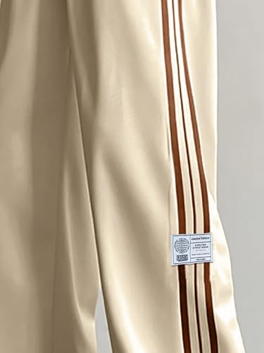 Image of Maniac Mens Colorblock Biscuit and Brown Color Baggy Fit Pant