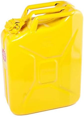 Sirius Explosion Safe Metal Jerry Can 20l Yellow