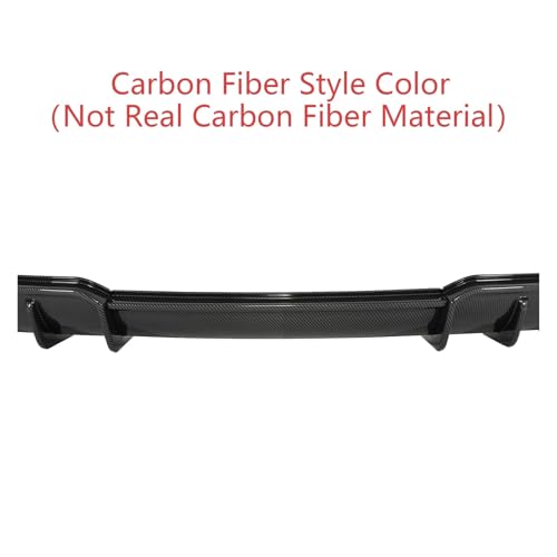 Diffuseur pare-chocs arrière pour Tesla Model 3 2017-2023 | Kit de 3 pièces noir mat - 2