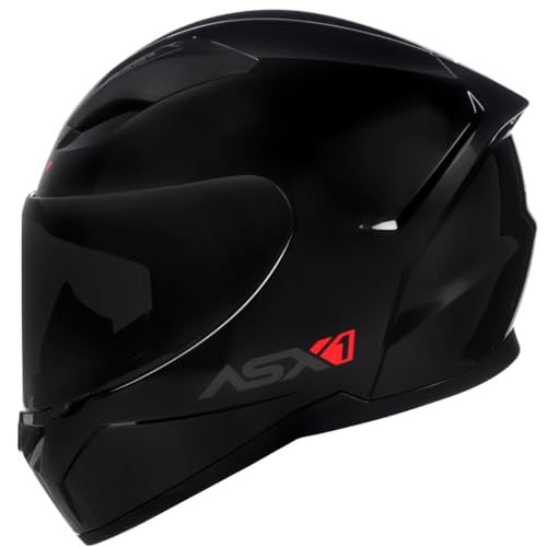 Capacete Automotivo Para Motociclista ASX City Solid Preto (64)