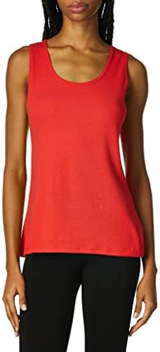 Hanes Women's Shirts, Women’s Mini-Ribbed Cotton Tank Tops, Women’s Sleeveless T-Shirts, Women’s Tanks