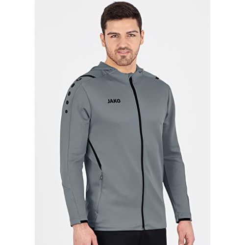 Chaqueta Jako Challenge de hombre con capucha cortavientos para running 2