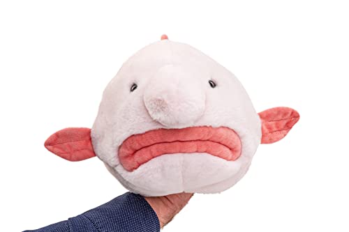 Blobfish flip peluche reversible comme idée cadeau originale doudou noir - 2