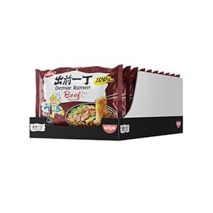 Nissin Demae Ramen – Rind, 10er Pack, Instant-Nudeln japanischer Art, mit Rindfleisch-Geschmack & asiatischen Gewürzen, schnell & einfach zubereitet, asiatisches Essen (10 x 100 g)