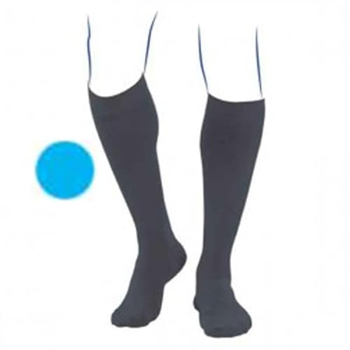 L&R Velpeau Veinocare - Calcetines para hombre, clase 2, talla XXL, color azul turquesa Cover