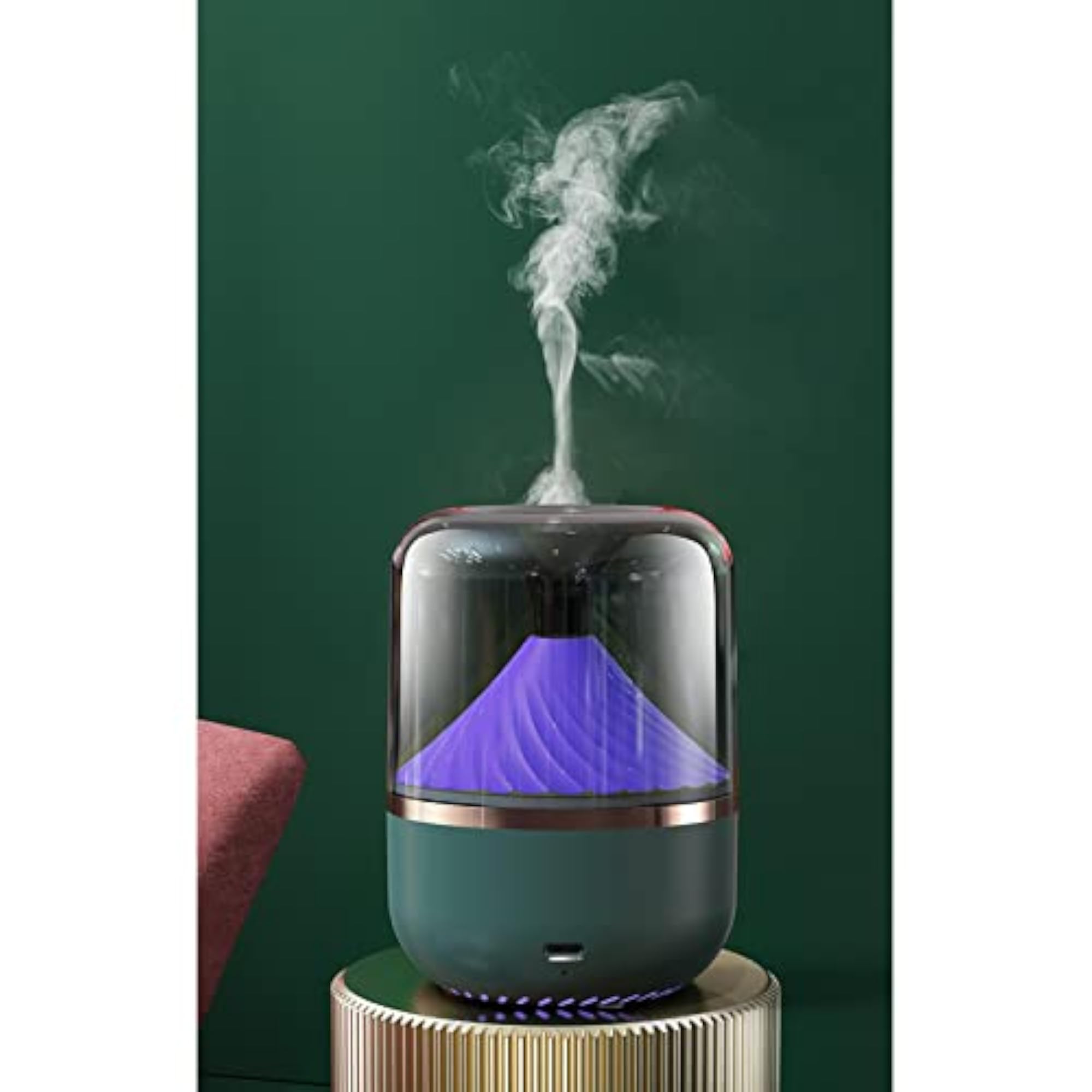Essential Aroma Diffuser with LED, Ultrasonic Humidifier