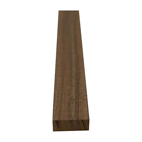 Pack Of 4, Black Walnut Lumber Boards - 3/4" X 2", Best Hardwood Lumber For Cutting Boards (3/4" X 2" X 12") #TOP1