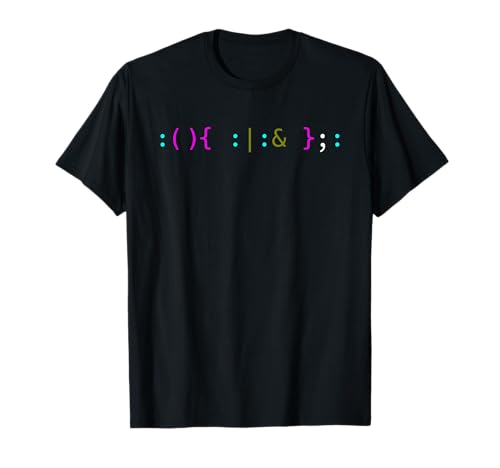 Bash Fork Bomb for Unix Geeks T-Shirt