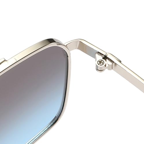 Lunettes de soleil rectangulaires pour terrasses urbaines et conduite estivale