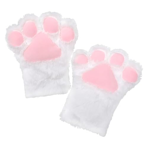 Guantes de patas peludas cómodos que cuidan tu piel en cada cosplay 2
