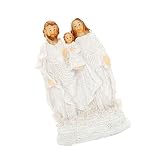 Didiseaon 1 Pieza De Adornos De Ángel Decoración De Natividad Estatuilla De Jesús María Adornos para Niños Artes Y Manualidades para Niños Estatua De Jesús Decoración De Jesús Ángel