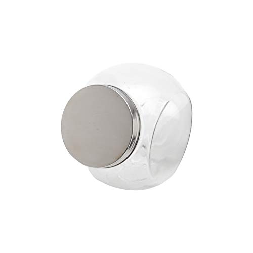 POTE VIDRO C/TAMPA METAL 2,1L