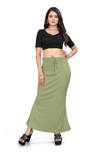 Image of Yashika Present Lycra Saree Shapewear Petticoat for Women||Straight Fit Petticoat Saree Silhouette Shape Wear Dress for Saree|| AZ-YS-OG-SHAPER-P