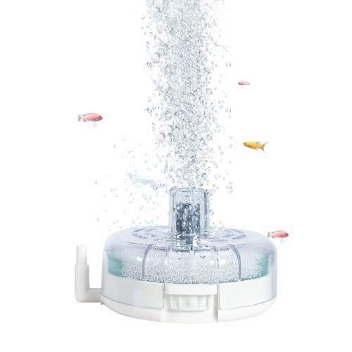 boxtech Filtro de acuario, con filtro de esponja física y material de filtro bioquímico de bolas de arcilla, ideal para acuarios pequeños y redondos