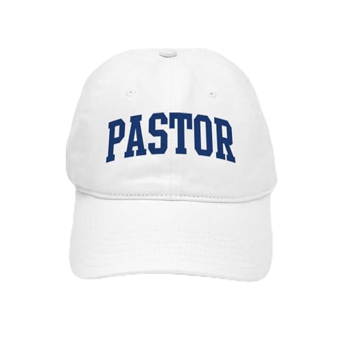 CafePress Pastor Design (Blue) Cap Unique Adjustable Baseball Hat