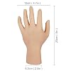 Tattoo Practice Hand with Wrist - Autdor Left Tattoo Fake Hand with Short Arm Silicone Hand Model Fake Skin Tattoo Practice Skin for Tattoo Training or Display for Tattoo Supplies Tattoo Artists