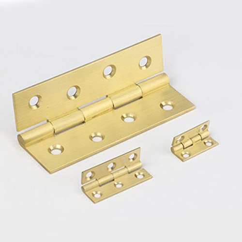 Garneck Dobradiça antiga 6 peças dobradiça de armário de rolamento de joias dobradiça de mola de met