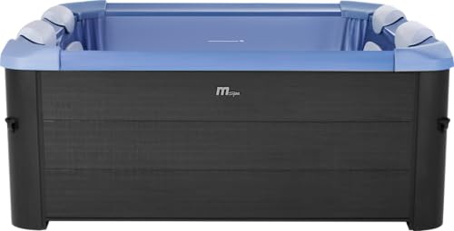 Miniatura 4 de Mspa Whirlpool Oslo Saphire, 160 X 160 X 65 Cm, Whirlpool Hinchable Para 6 Personas, Con 120 Chorros De Masaje, 8 Chorros De Agua, Calefacción Ptc, Led, Desinfección De Ozono Y Cubierta Térmica