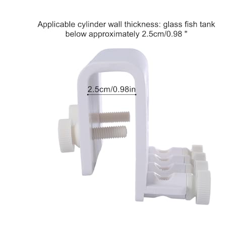 Aquarium Soft Tube Fixture Holder, ABS Fish Tank Dosing 4 Way Tube Holder Tubling For Holding Dosing Pump Soft Hose - Image 4