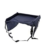 Blue Fish Kinder Reisetisch Kindersitz Spiel - Knietablett Auto Kindertisch | Kindersitz Reisetisch Lernspielzeug Mit Netztaschen | Kinder Play Tray Spiel Und Esstisch Spieltisch Für Hause Reise