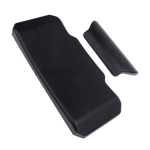 Yanmis Motorrad Top Hülle Rückenlehne, Universal Motorcycle Back Polster Top Box Trunk Kissen für 80L 85L 100L Top Box mit Weichem PU Leder Support Selbstklebstoff