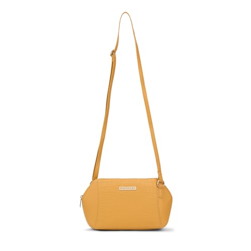 Image of Caprese York Small Sling Bag for Women with Adjustable Strap & Zipper Closure for Comfortable Wear | Versatile Handbag for Everyday Use, Travel, and Special Occasions