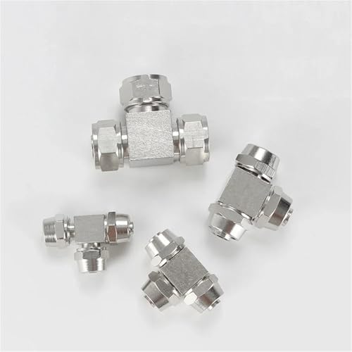 Conector neumático de 3 vías para proyectos de bricolaje y mantenimiento de compresores de aire 4