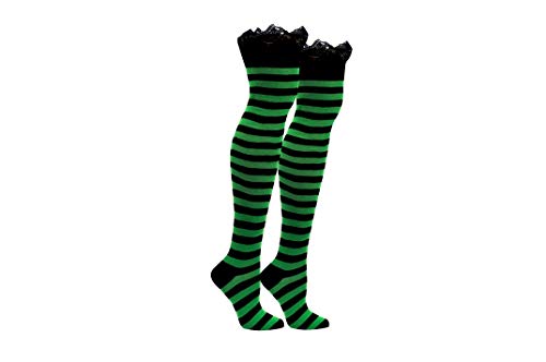 Image of Sock House Co. Thigh High Socks - Over the Knee Stockings - Fits Shoe Size: 4-10 (Ladies)