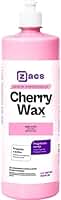 Produto para dar brilho e proteção em Pintura Automotiva Tirar Leves Riscos Cera Limpadora Cherry Wax 1L Zacs