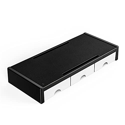 Support de moniteur pour ordinateur portable avec boîte de rangement