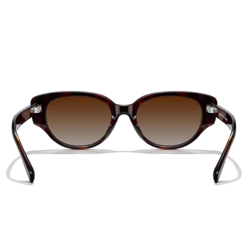 MERRY'S Modern Women Acetate Retro Narrow Pointy Cat Eye PolarizedUV400 Sunglasses S61944