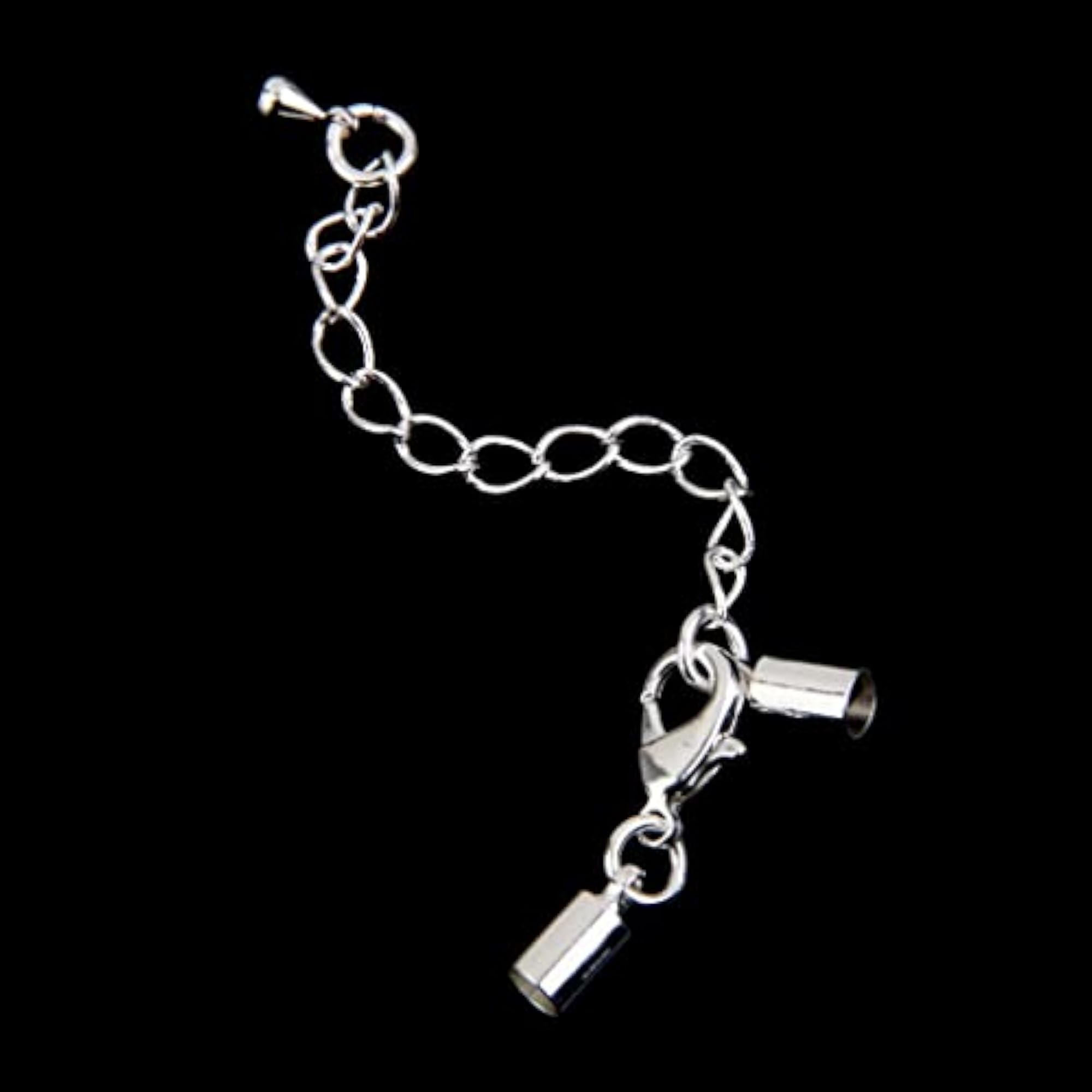 24pcs Necklace Bracelet Chain Extender with Lobster Clips