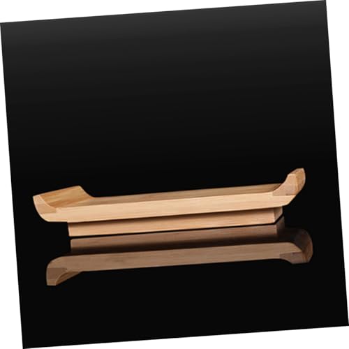 Plato de sushi pequeño de madera para sashimi miniatura 5