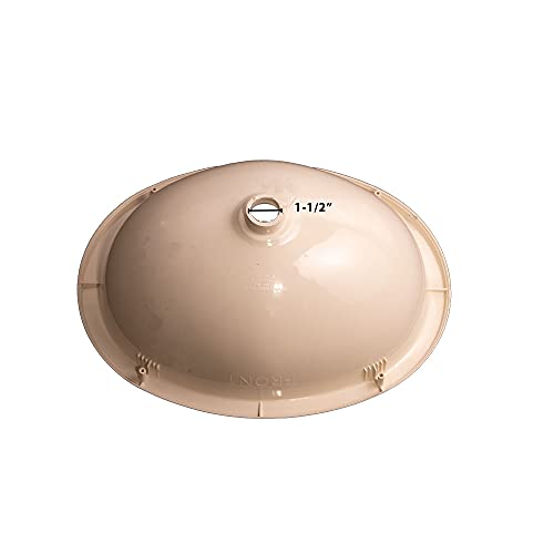 Toughgrade Single Bowl Rv 16" Long X 12-1/4" Wide Bathroom Sink (White) #TOP2