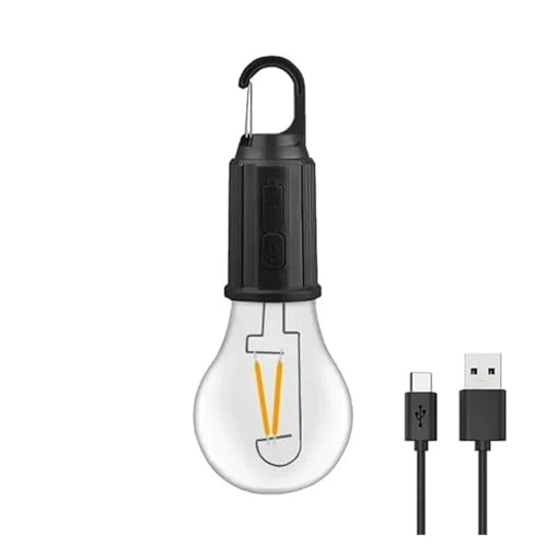 Bombillas recargables USB para crear ambiente en tu terraza o camping