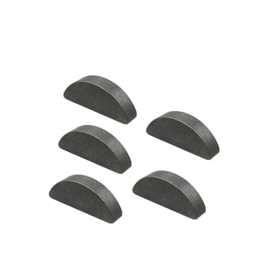 Key Compatible with 5.5HP GX160 and 6.5HP GX200 Crankshaft Flywheel Replacement Part(5 pcs)