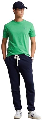 Image of Polo Ralph Lauren Mens Crew Neck T-Shirt (L, PalmGreenHtr)