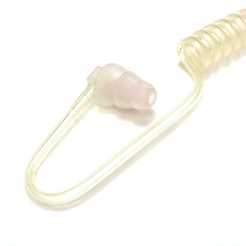 Throat Mic Headset Armorwerx en color bronceado para comunicaciones tacticas 7