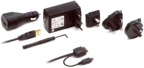 iConcepts Travel kit comprising international AC adaptor, car charger and USB hotsync/charger cable for HP Jornada 540/560 series PDA's