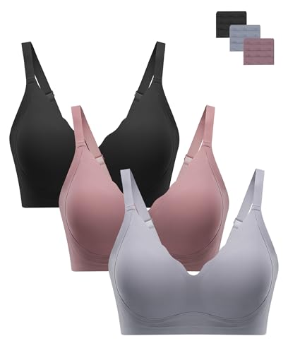 HBselect Jelly Bras for Women Seamless Comfy Push Up Wireless Tshirt - image 8