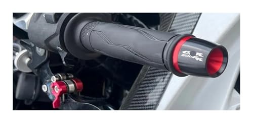 Puños de manillar con extremos de tapa contrapeso de aluminio para CBR 600RR 5