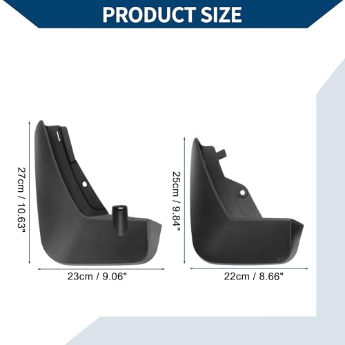 Image of Mud Flaps Splash Guards W /Mount Accessories for Land Rover Discovery Sport 2020-2023 Front Rear Mud Guards 1 Set
