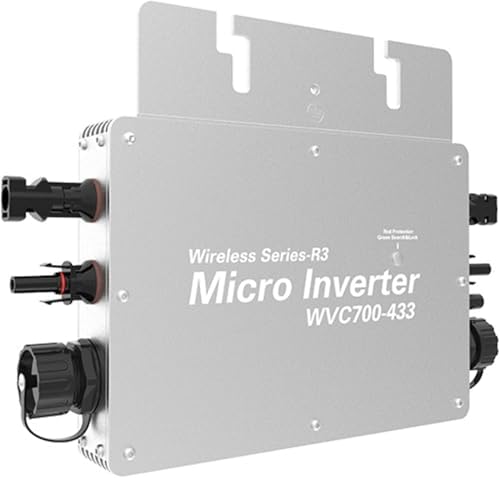 Solar Micro-Inverter 700W, Single-Phase, Built-in MPPT, Input Voltage 22-60V, Grid-Connected